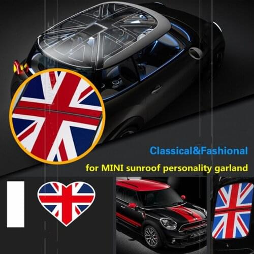 For BMW MINI roof window special sticker one cooper F55 F56 countryman single transparent car sticker