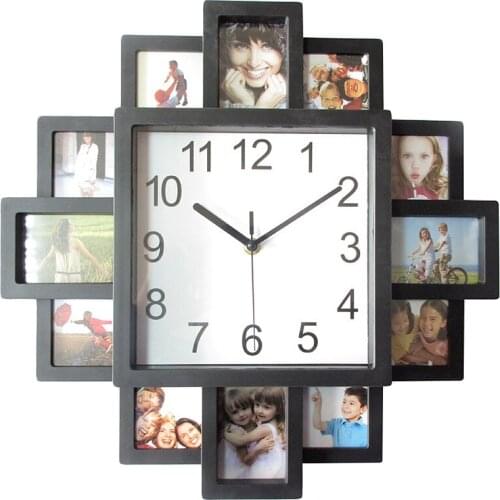 Photo Frame Wall Clock New Diy Modern Desigh Art Picture Clock Living Room Home Decor Horloge