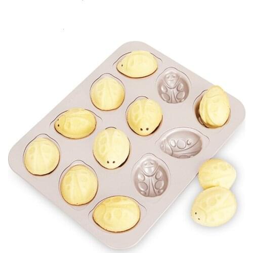 New Arraival Easy To Clean Non-Stick Cake Moulds Glod Cake Pans Creative Baking Tools Kitchen Tools