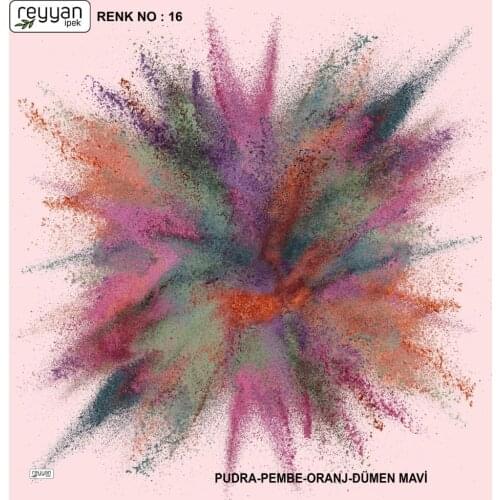 REYYAN SILK OYALIK WRITING (NEW QUALITY)-15347 - RENK-16