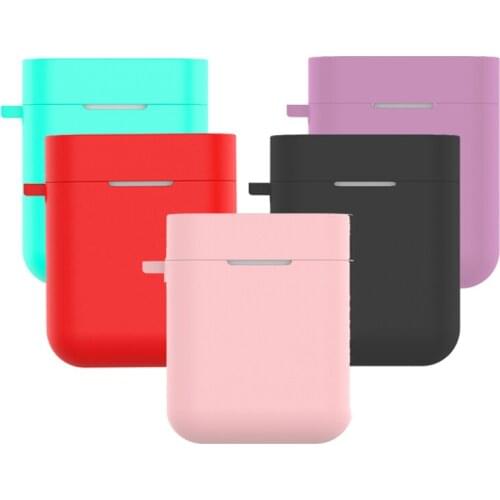 Silicone Earphone Case for Xiaomi Airdots Pro Wireless Bluetooth Headset for Xiaomi Air TWS Protection Case Protective Cover