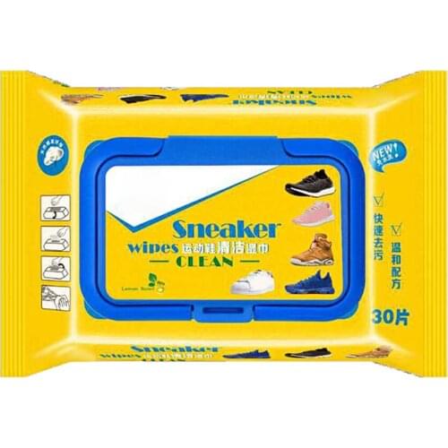 Travel Portable Disposable Sneakers Cleaning Wet Wipes White Artifacts Shoes Quick Easy ZJ55