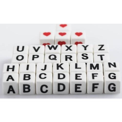 10# Lots Numbers & Letters & 12 Constellations Ceramic Bead Love Beads For Jewelry Making Materials