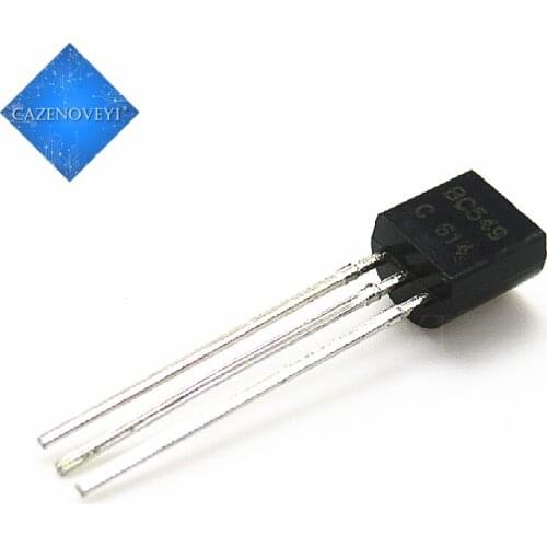 100pcs/lot BC549C BC549 549C TO-92 0.1A 30V In Stock