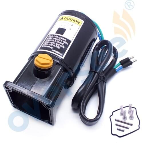 3pcs 809885A1 Marine Tilt Trim Motor For Mercury Outboard Motor 40HP-125HP 809885A2 809885T2 893907 813447 Lester 10827
