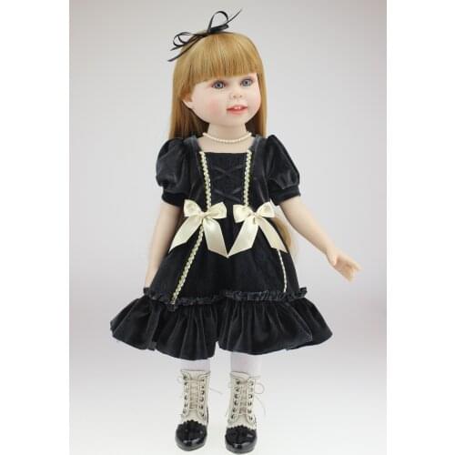 45CM African American doll reborn baby girl full body vinyl bebe reborn realista bonecas Bath toy dolls gift