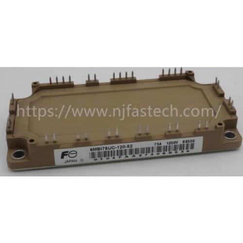 High speed switching 75A 1200V 6MBI75UC-120-52 power igbt module