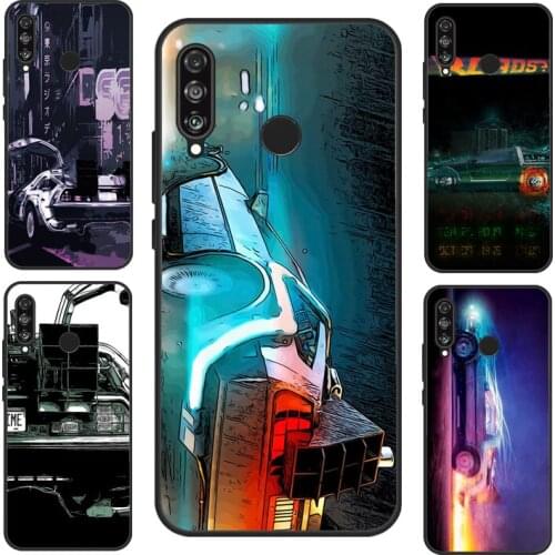 Back to the future Case For Huawei P30 Lite P40 P20 Pro P Smart Z 2019 2021 Nova 5T Honor 10 Lite 8X 9X 10i