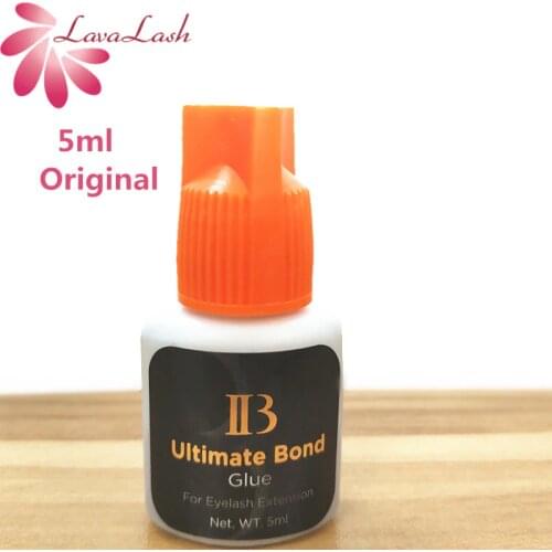 I-beauty 1bottle Korea Original Black IB Ultimate bond Glue Individual eyelash extensions glue orange cap 5ml False eyelash glue