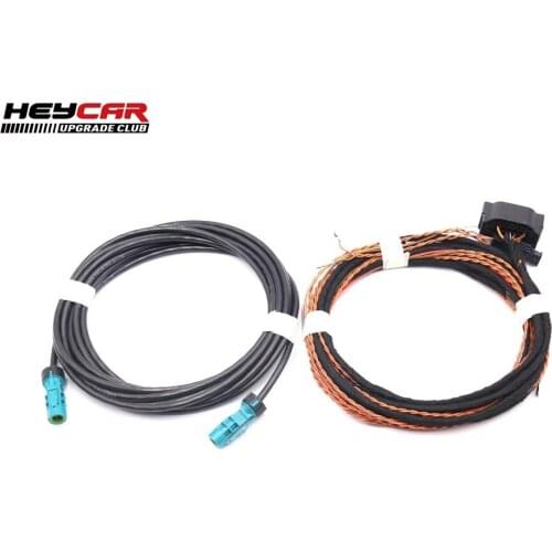 Night Version System Upgrade Adapter cable Wiring Harness cables FOR Audi A6 A7 A8 A5 VW