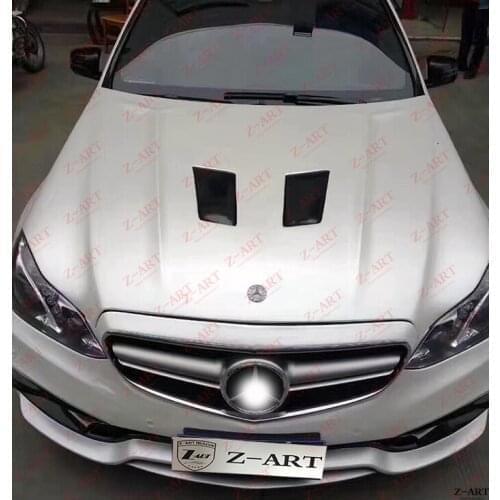 2013-2016 Z-ART carbon fiber engine bonnet For E class carbon fiber engine cover for W212 carbon fiber engine hood