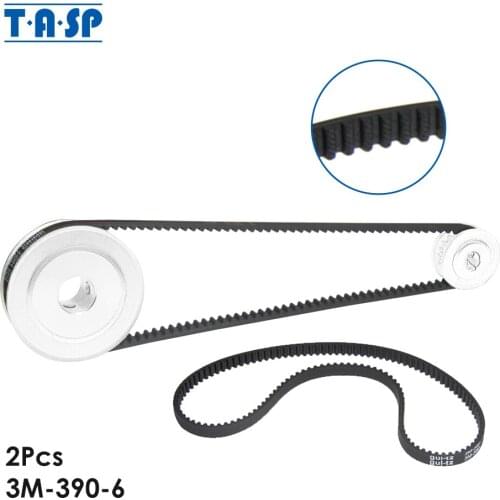 2pcs Bread machine Belt Bread Maker Spare Part 3M-390-6 for KASIA ROBOT 116 MPM 116B MPM Kitchen Appliance Accessories