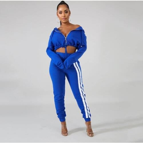 2021 Clothing New Fashion Popite Sports Leisure Suits In Spring And Autumn Two-Piece Set Women