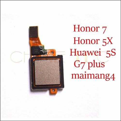 New Touch ID Fingerprint Sensor Flex Cable For Huawei Honor 7, Honor5X,,huawei G8, G7 plus maimang4 D199,Huawei 5S