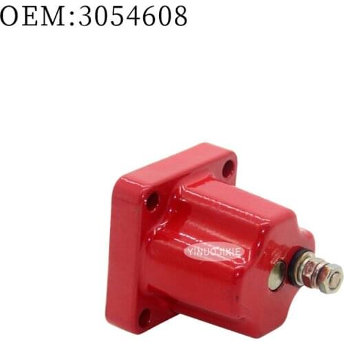 For Liugong 948/950E/R455/500/505-7 single-column flameout shutoff valve/modern rotary digging 12V flameout switch OE:3054608