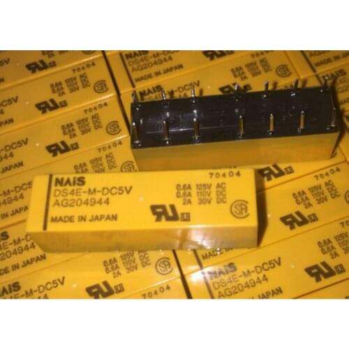 Wholesale 10pcs/lot relay DS4E-M-DC5V