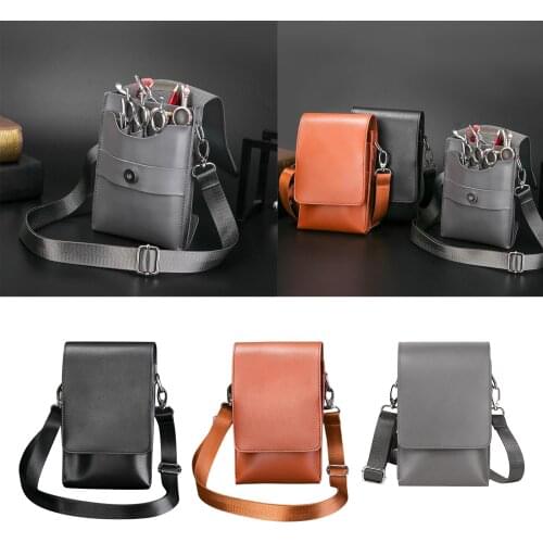 Hair Stylist Hairdressing Scissors Tool Waist Holster Shoulder Bag Scissors Waist Pouch Hair Scissor Holster Pouch Holder Tool