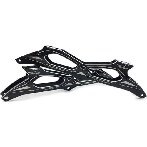 Powerslide Inline Speed Skate Frame 3*125mm or 110 mm M7 Aluminum Alloy For 3 Wheels Speed Basins 165-195mm Distance Base