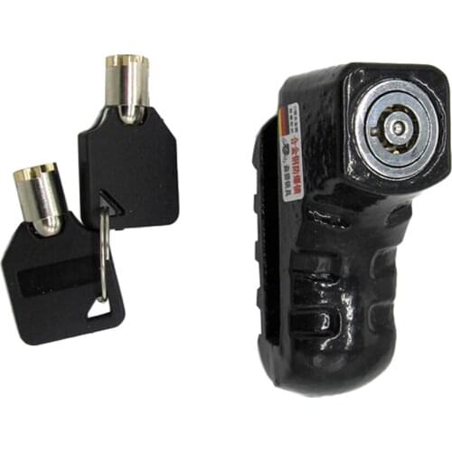 Heavy Duty Security Anti Thief Motorbike Scooter Wheel Disc Brake Alarm Lock