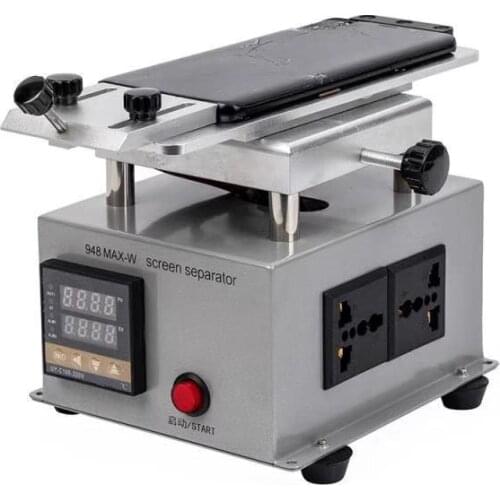 Mini Rotable LCD Separator Heating Plate Station for Mobile Phone Flat Edge Screen Glass Split Machine Separating Repair Tools