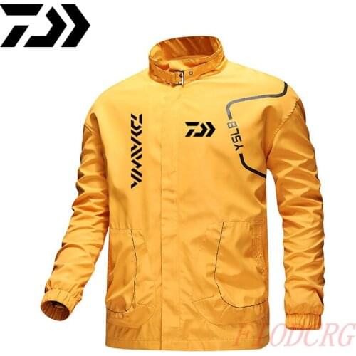 2020 Winter Daiwa Fishing Shirts Outdoor Hiking Trekking Quick Dry Fishing Jacket Men Anti Uv Thin Breathable Fishing Clothes