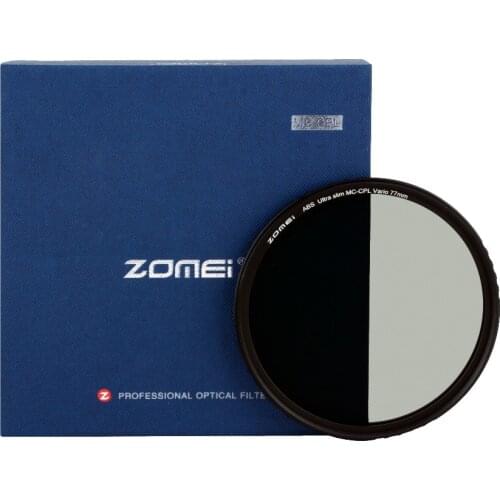 ZOMEI ABS Optical Glass CPL Slim Multi-Coated Circular Polarizer Polarizing HD Lens Filter for DSLR Universal CPL filters Lens