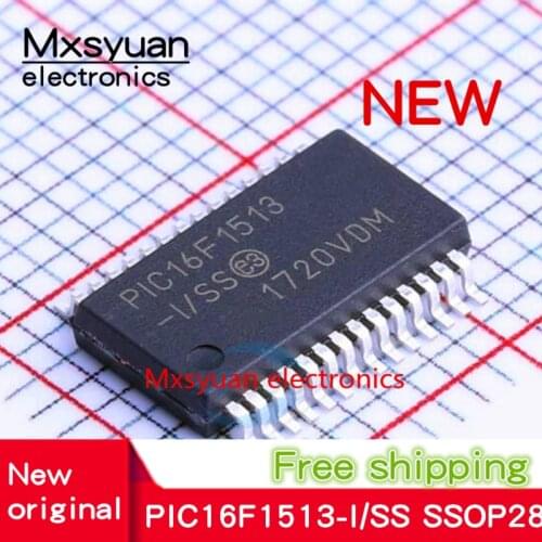 10PCS~100PCS PIC16F1513-I/SS SOP-28 PIC16F1513 16F1513-I/SS SSOP28 NEW Original Microcontroller IC In Stock