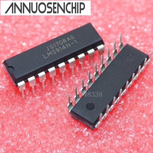 5PCS LM3914N-1 LM3915N-1 LM3916N-1 DIP LM3914N LM3915N LM3916 new and original
