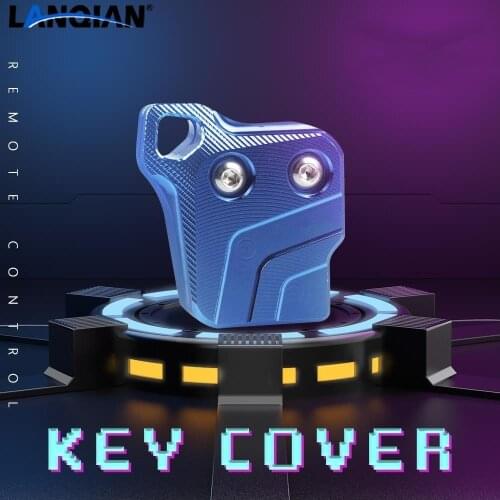 Logo whit "KYMCO" For KYMCO XCITING NIKITA LIKE CT250 CT300 downtown Motorcycle Aluminum Remote control key cover shell