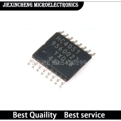 50PCS 74HC4051PW HC4051 74HC4051 TSSOP16 Analog multiplexer IC