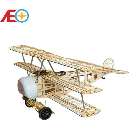 Free Shipping Balsawood Airplane Model Laser Cut Electric Power Fokker 770mm Wingspan Building Kit Woodiness model /WOOD PLANE