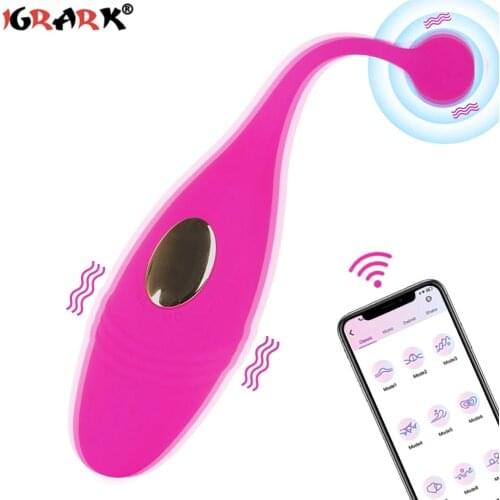 Wireless APP Bluetooth Remote Control Vibrators 9 Frequency Vagina Chinese Love Egg G-Spot Massage Adult Anal Sex Toys for Women