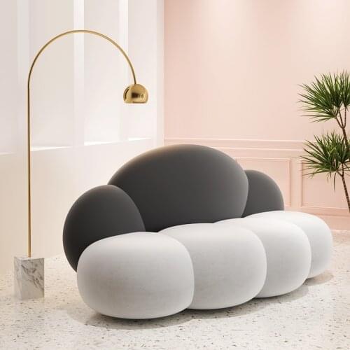 GY Negotiation Sofa Modern Simple Small Apartment Living Room Single Double Three American Casual Small Sofa