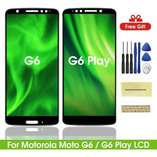 Screen For Motorola Moto G6 Play G6Play XT1922-1 XT1922-3 XT1922-4 LCD Display Touch Screen Digitizer Part For Moto G6 MotoG6