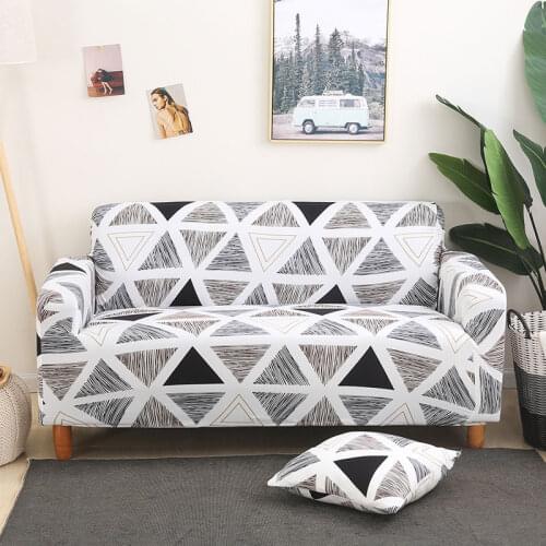 Caravana Stretch Sofa Slipcover Spandex Waterproof Soft Couch Cover Washable Furniture Protector with Non Skid Foam