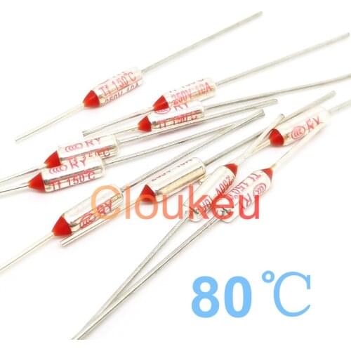 RY Tf 80C 250V10A Metal temperature fuse 80 Centigrade