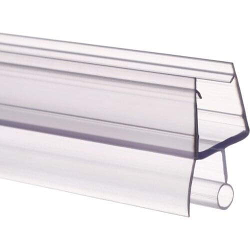 1Pc Self Adhesive Bath Shower Screen Door Sealing Strip 4 to 12mm Seal Gap Window Door Rubber Weatherstrip