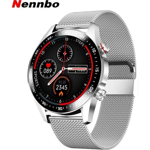 Nennbo 2020 New K15 Smart Watch Men Knob Smartwatch Women Sport Fitness Tracker Body Temperature Band For Android IOS Phone