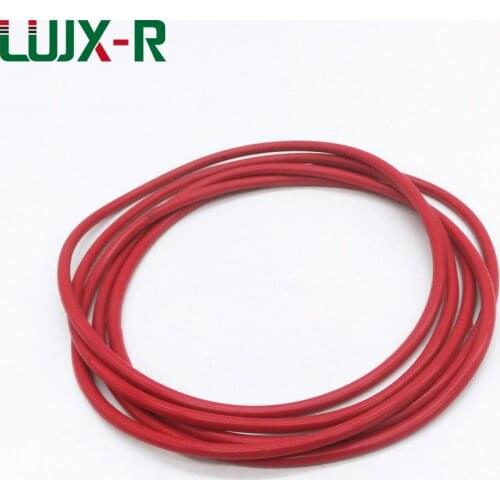LUJX-R 5pcs O Ring 5mm Red Silicone Gaskets Sealing Non-toxic O-Ring Washer OD 160/170/175/180/185/190/220mm O Ring Seal Gasket
