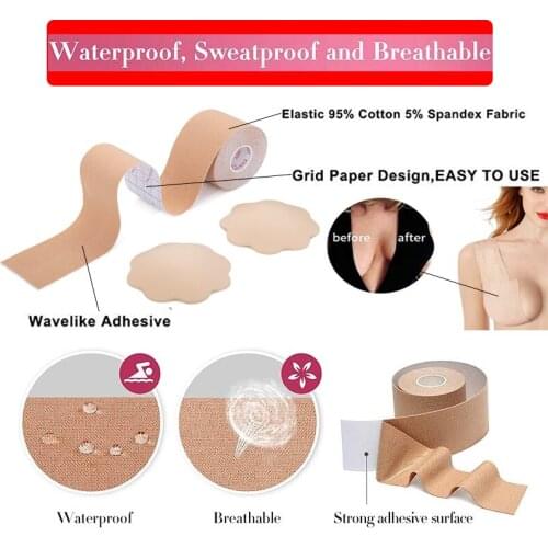 LELINTA 1 Roll 5M Women Breast Nipple Cover Push Up Bra Body Breast Lift Tape Adhesive Bras Intimates Sexy Bralette