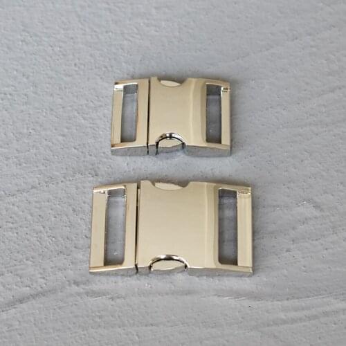 1 Pcs 20/25mm Metal Quick Side Release Buckle Clasps Bag Strap Purse Clip Clasp Parts Leather Accessories