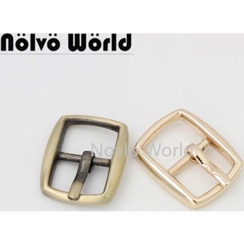 10-50 pieces 6 colors 1/2" small rectangle shape pin buckles for shoulderbag belt adjuster purse strap slider buckle