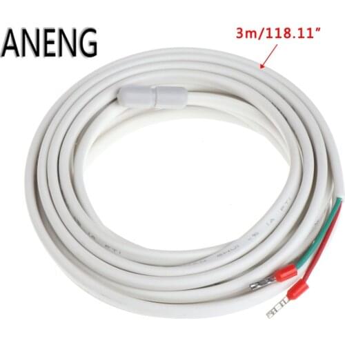 ANENG 3m 10K 16A Electric Temperature Sensor Probe For Floor Heating System Thermostat