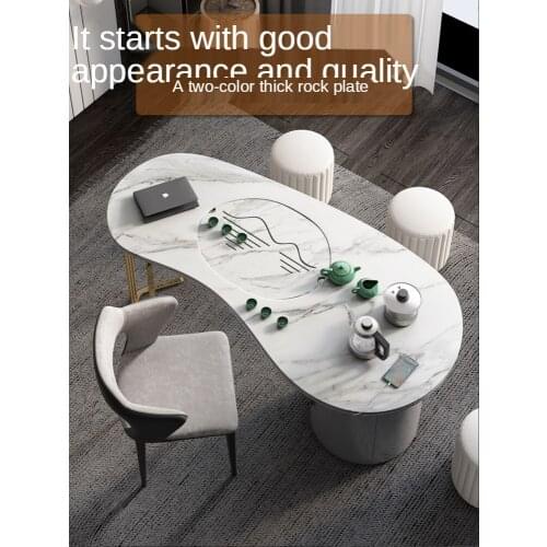 Kung Fu tea table household small tea table light luxury office balcony tea table and chair combination tea set set set