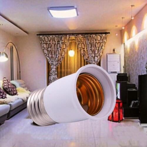 E27 To E27 Extension Base LED Light Lamp Bulb Adapter Socket Converter Connector CFL Light Bulb Lamp Adapter