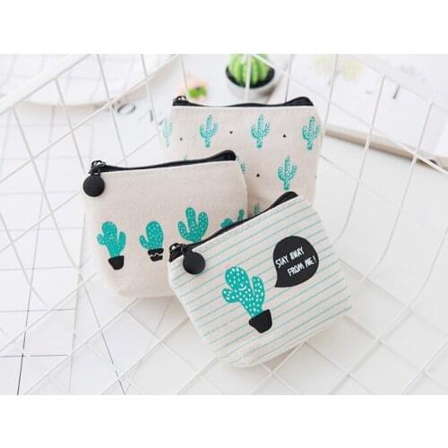 1piece 10CM Canvas Coin Purse Wallet Pouch , Sweet Mini Little Women Pocket Coin Holder BAG