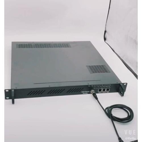 IPTV encoder 8 channels MPEG4 AVC/H264 HD IP encoder HD in and ASI or IP out