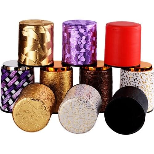 PU Leather Dice Cup Shaker KTV Bars Pub Dice Games Party Supplies Dice Cups Entertainment Dice Bowl for Dices Board Games
