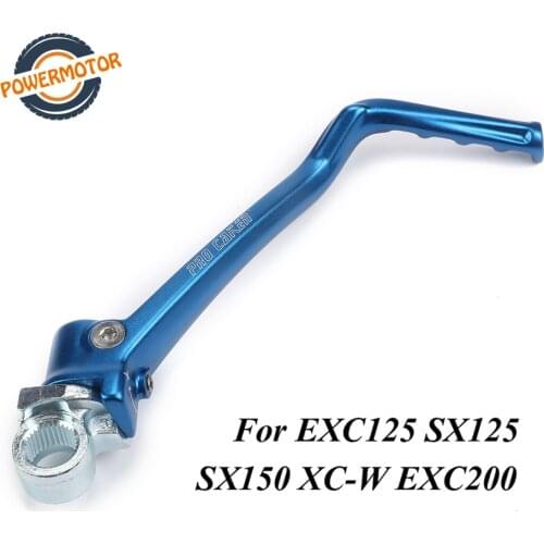 Motorcycle Forged Kick Start Starter Lever Pedal For 125 EXC SX 150 SX XC 200 EXC XCW for Husqvarna TC125 TE125 Dirt Bike