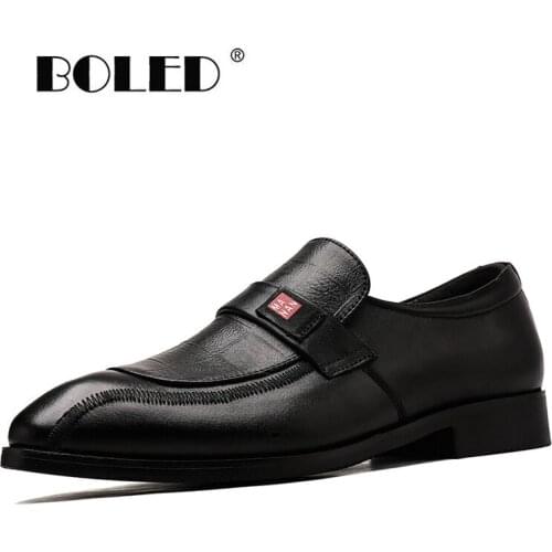 Plus size men wedding shoes natural leather dress shoes comfortable oxford shoes formal business shoes men
